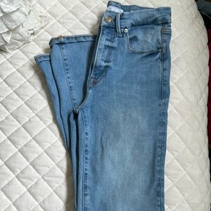 Good American Light Blue Boot Cut Jeans